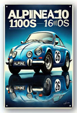 Plaque Murale Métal "ALPINE