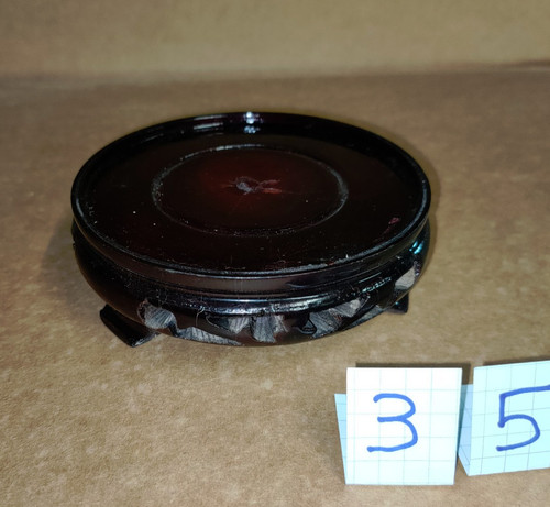 Socle stand rond en - /,