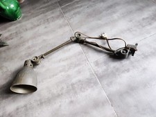 Ancienne lampe articulée  atelier, usine. SANFIL J.L. PARIS " 2 bras