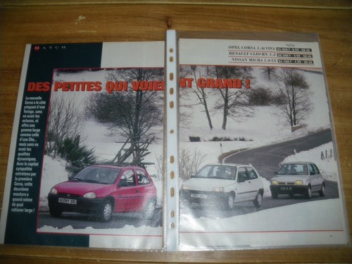 Match opel corsa 1 - corsa, 1.4i