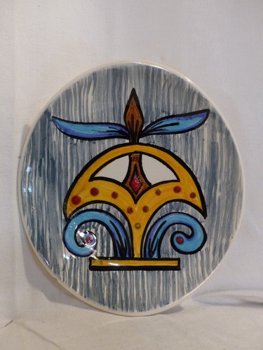 Assiette design 20eme - assiette,
