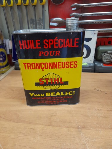Ancien bidon huile vide beal - ancien,
