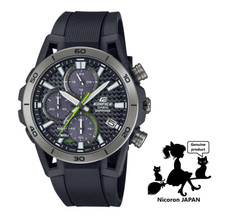 Montre Homme CASIO EDIFICE EFS-S640PB-1AJF Carbone Noir Solaire JAPON