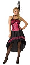Robe Gal De Saloon Costume De
