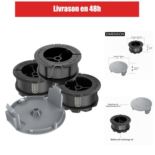Bobine fil coupe bordures - de, coupe-bordures