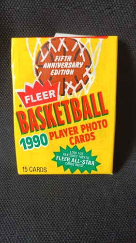 1990 fleer basketball wax - fleer,