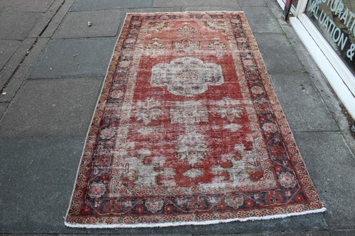 Tapis oriental laine usé - oriental, en