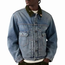 Veste en jean Barbour x