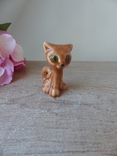 Figurine petit chat - vintage, en