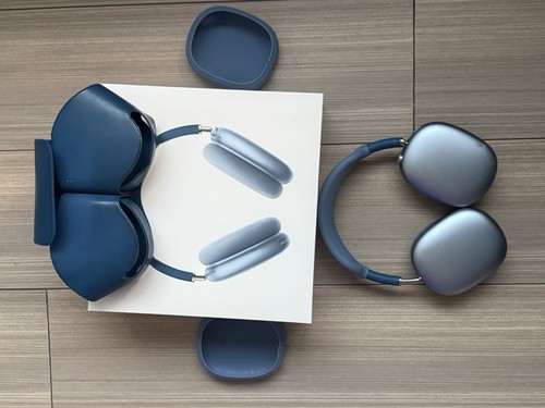 Apple airpods max blue bleu - blue,