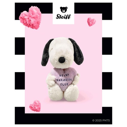 Steiff snoopy heartbreakers - snoopy,