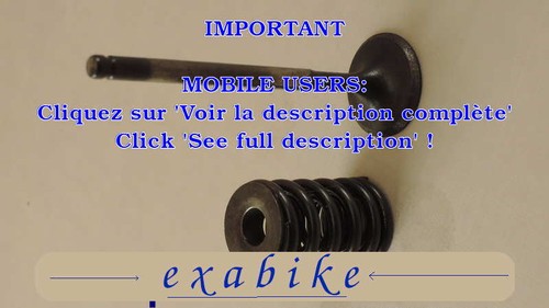 Soupape admission pour - soupape, d'admission