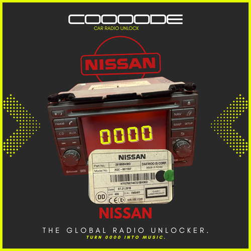 Nissan radio unlock code - unlock, pin
