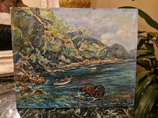 Peinture Ancienne Huile Sur