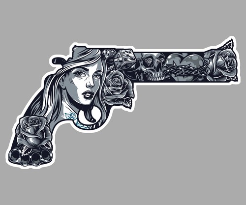 Revolver chicanos pinup tete - revolver,