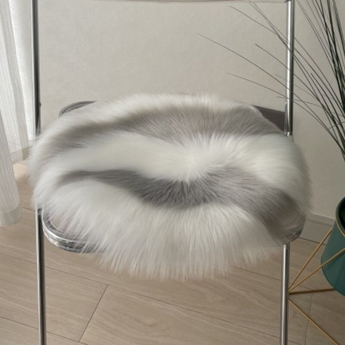 Chaud rond fausse fourrure - chaud,