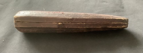 Ancien étui cuir pour - ancien, en