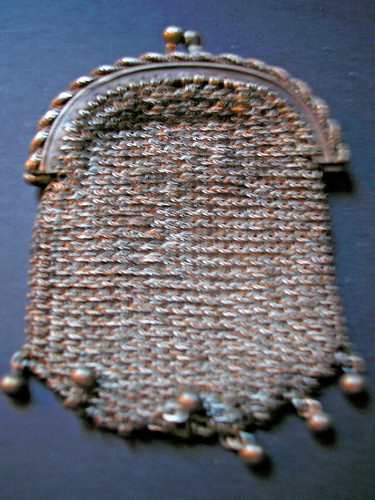 Ancienne aumonière bourse