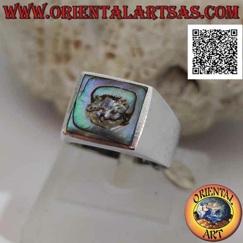 Bague argent 925 paua - bague,