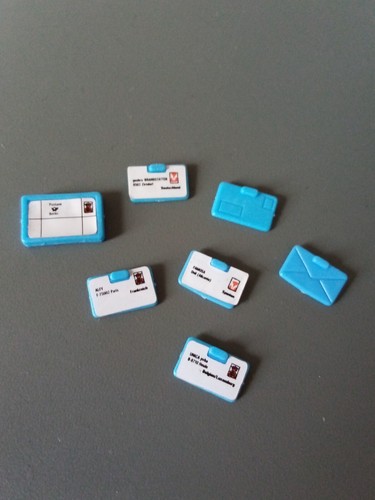 Playmobil lettre bleu - , colis