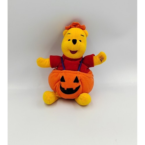Peluche winnie citrouille - peluche,