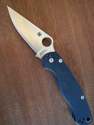 Spyderco paramilitary pm2 - spyderco,