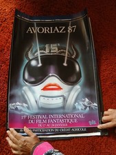 affiche cinema ancienne Avoriaz 1987