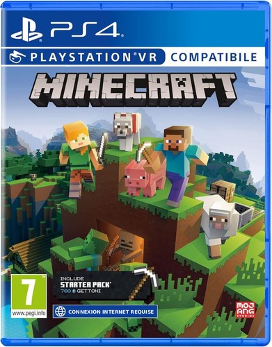 Minecraft starter pack - ps4, fr