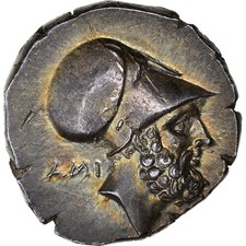 Lucania, Nomos, environ 340-330 av. J.-C., métapontum, argent, NGC, AU 4/5-4/5