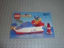 LEGO Notice de Montage Instruction City Set 6517-1: Water Jet