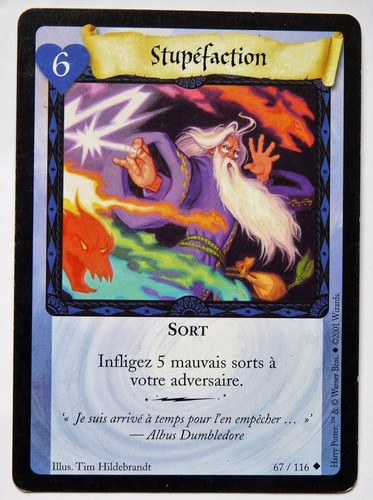 Carte tcg harry potter - carte,