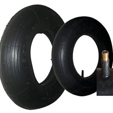 Pneu brouette 3.50-8 + Chambre à air Compatible Roue de remorque.Charge 120 kg.
