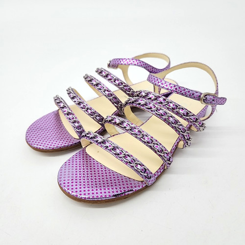 Chanel sandales chaîne - chanel,