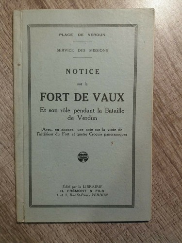 Notice sur fort - notice, vaux
