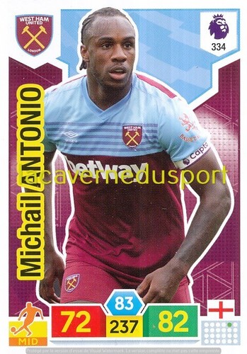 334 michail antonio west ham - 334,