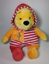 Grande Peluche Winnie L'ourson Salopette DISNEY Nicotoy 52cm Très Bon État 