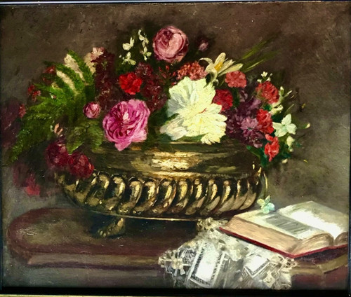 Roses fleurs dans une - , "roses