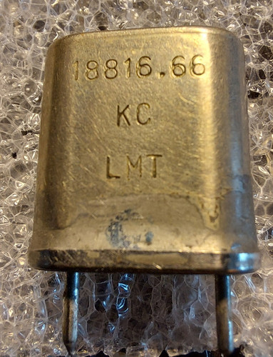 Cristal oscillateur