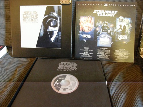 Coffret laserdisc star wars - star,