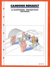 CAMIONS RENAULT / LA SUSPENSION PNEUMATIQUE AIRTRONIC / PROSPECTUS