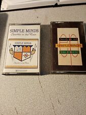 lot 2 K7-SIMPLE MINDS-CASSETTE