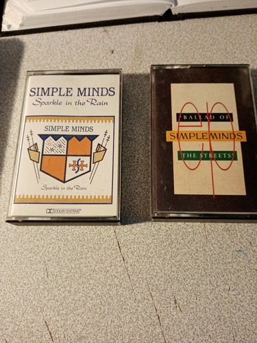 Lot simple minds - 2, minds-cassette
