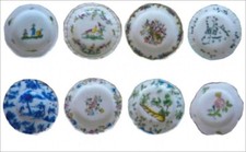 rare 1996 WIETZEL REPRODUCTION D'ASSIETTES ANCIENNES FEVE PORCELAINE 3D au choix
