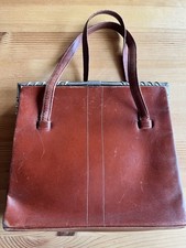 Sac A Main Vintage En Cuir 