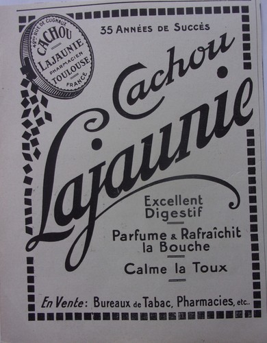 Publicite cachou lajaunie - publicite,
