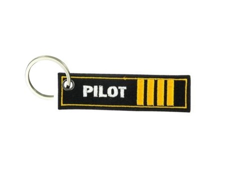 Porte cle cles clef - , brode