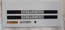 decals decalcomanie 1/32 matra bonnet  gendarmerie