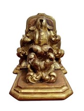 CONSOLE OU MENSULE. BOIS