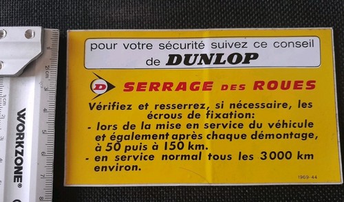 Ancien autocollant - ancien,
