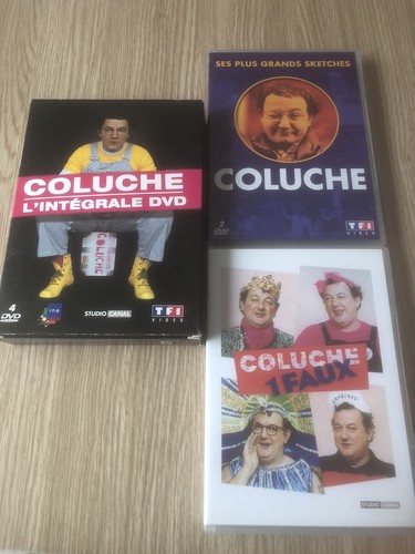 Coffret dvd coluche - coffret,